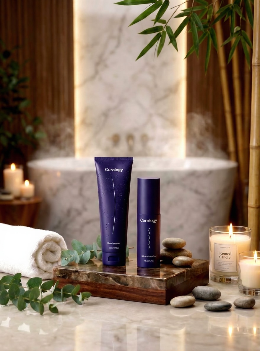 Kozmetik ürün fotoğrafı - Lüks spa atmosferi, Vitrin Pro sonrası