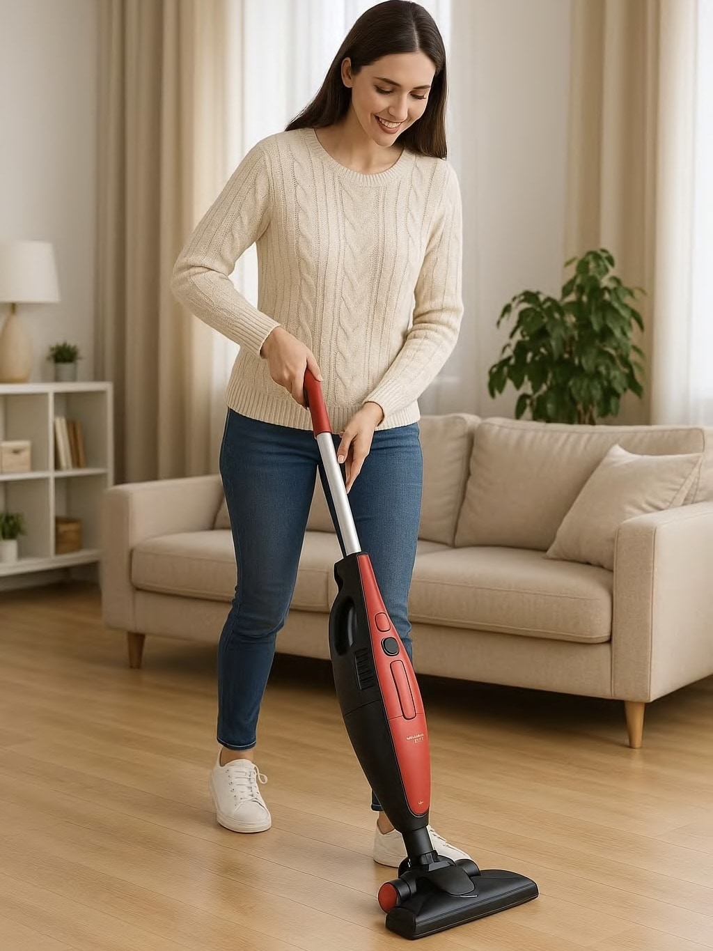 Süpürge ev ürün fotoğrafı - Modern ev dekorasyonu, Vitrin Pro sonrası